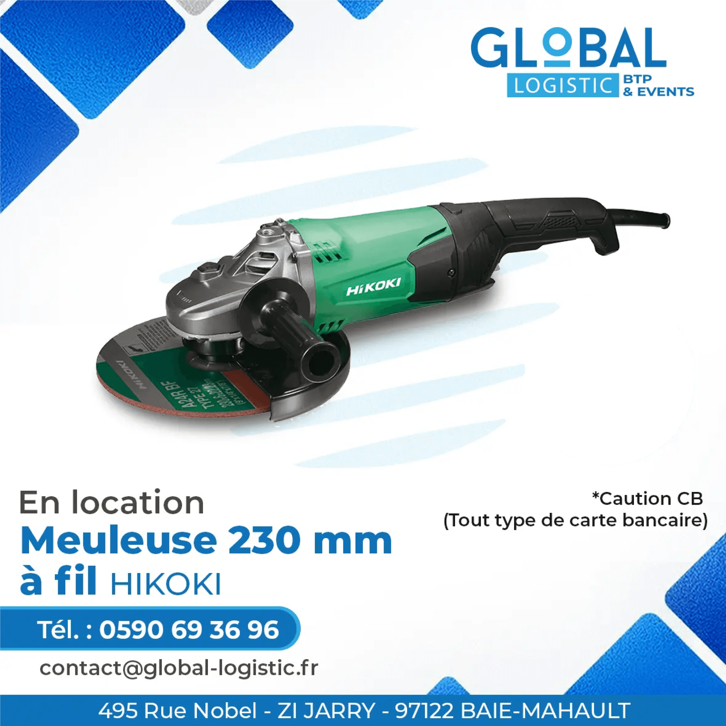 MEULEUSE 230mm à fil