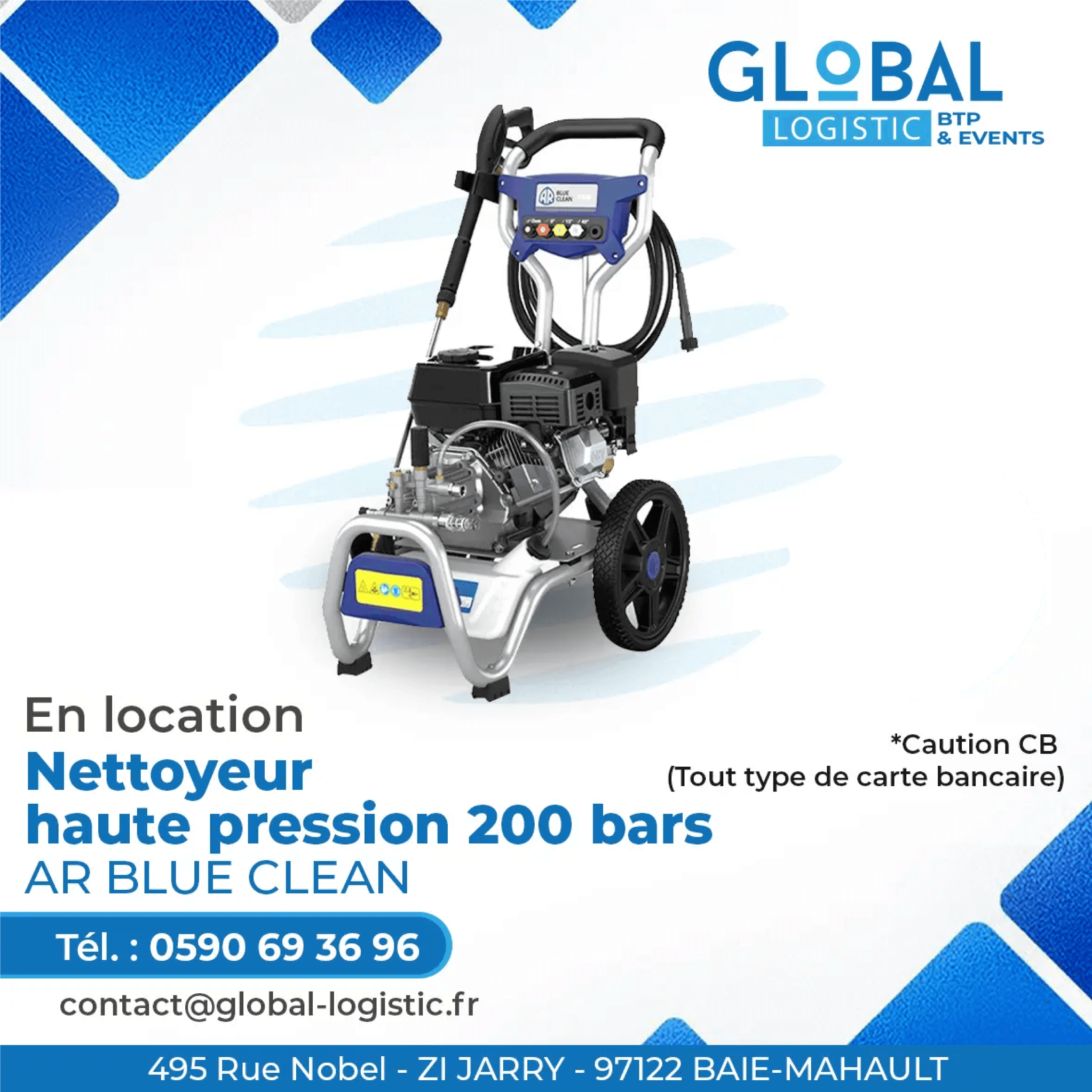 NETTOYEUR HAUTE PRESSION THERMIQUE 200bars