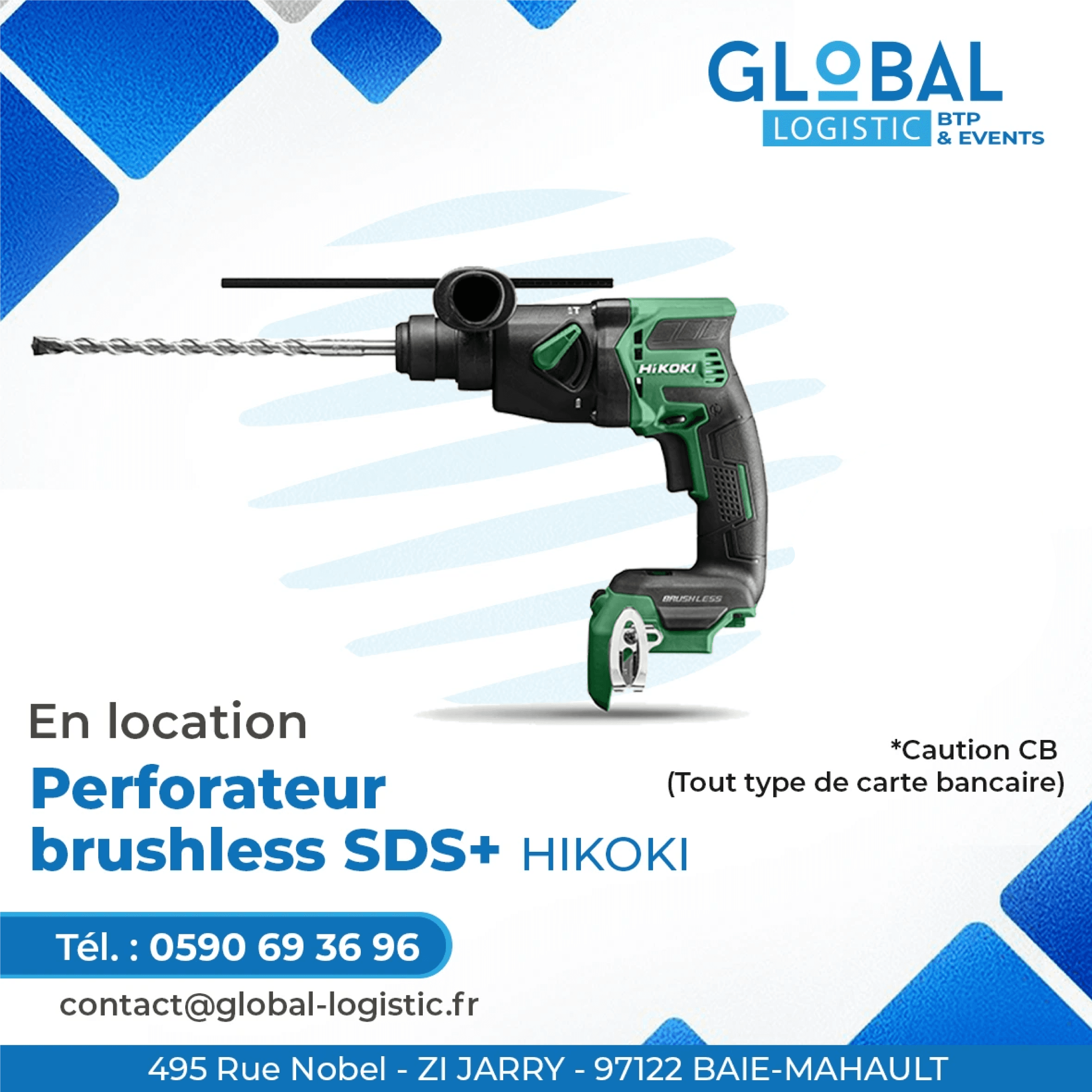 PERFORATEUR BRUSHLESS SDS+