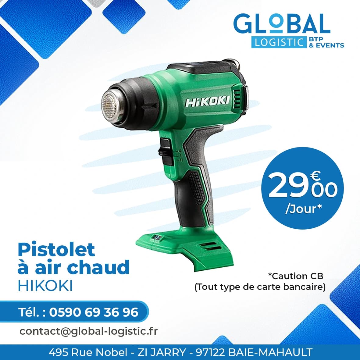PISTOLET À AIR CHAUD