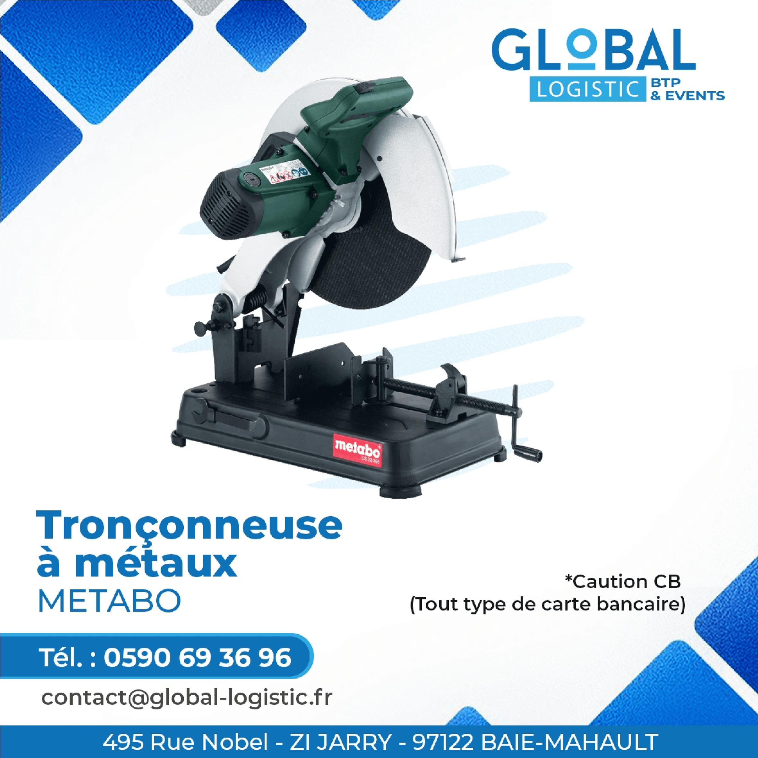 TRONCONNEUSE À MÉTAUX METABO